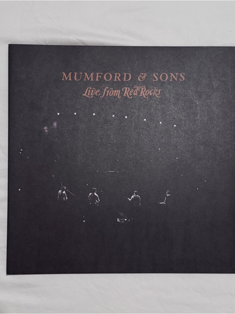 Mumford & Sons "Live from Red Rocks" Vinyl